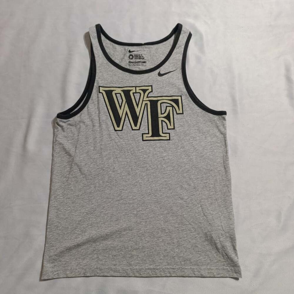 Nike Wake Forest Demon Deacons Tank Top Size M Gray